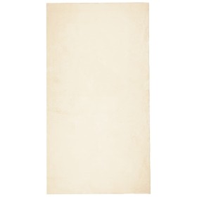 vidaXL Teppich HUARTE Kurzflor Weich und Waschbar Creme 80x150 cm