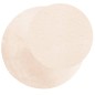 vidaXL Teppich HUARTE Kurzflor Weich und Waschbar Beige Ø 200 cm vidaXL Teppich HUARTE Kurzflor Weich und Waschbar Beige Ø 200 cm