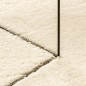 vidaXL Teppich HUARTE Kurzflor Weich und Waschbar Creme 240x240 cm vidaXL Teppich HUARTE Kurzflor Weich und Waschbar Creme 240x240 cm
