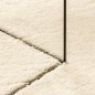 vidaXL Teppich HUARTE Kurzflor Weich und Waschbar Creme Ø 200 cm vidaXL Teppich HUARTE Kurzflor Weich und Waschbar Creme Ø 200 cm