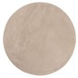 vidaXL Teppich HUARTE Kurzflor Weich und Waschbar Sandfarben Ø 80 cm vidaXL Teppich HUARTE Kurzflor Weich und Waschbar Sandfarben Ø 80 cm