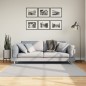 vidaXL Teppich HUARTE Kurzflor Weich und Waschbar Grau 160x160 cm vidaXL Teppich HUARTE Kurzflor Weich und Waschbar Grau 160x160 cm