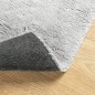 vidaXL Teppich HUARTE Kurzflor Weich und Waschbar Grau 160x160 cm vidaXL Teppich HUARTE Kurzflor Weich und Waschbar Grau 160x160 cm