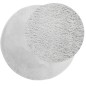 vidaXL Teppich HUARTE Kurzflor Weich und Waschbar Grau Ø 120 cm vidaXL Teppich HUARTE Kurzflor Weich und Waschbar Grau Ø 120 cm