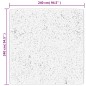 vidaXL Teppich HUARTE Kurzflor Weich und Waschbar Waldgrün 240x240 cm vidaXL Teppich HUARTE Kurzflor Weich und Waschbar Waldgrün 240x240 cm
