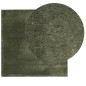 vidaXL Teppich HUARTE Kurzflor Weich und Waschbar Waldgrün 200x200 cm vidaXL Teppich HUARTE Kurzflor Weich und Waschbar Waldgrün 200x200 cm