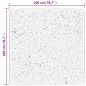 vidaXL Teppich HUARTE Kurzflor Weich und Waschbar Waldgrün 200x200 cm vidaXL Teppich HUARTE Kurzflor Weich und Waschbar Waldgrün 200x200 cm