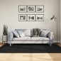 vidaXL Teppich HUARTE Kurzflor Weich und Waschbar Schwarz 140x200 cm vidaXL Teppich HUARTE Kurzflor Weich und Waschbar Schwarz 140x200 cm