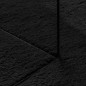 vidaXL Teppich HUARTE Kurzflor Weich und Waschbar Schwarz 140x200 cm vidaXL Teppich HUARTE Kurzflor Weich und Waschbar Schwarz 140x200 cm