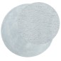 vidaXL Teppich HUARTE Kurzflor Weich und Waschbar Blau Ø 80 cm vidaXL Teppich HUARTE Kurzflor Weich und Waschbar Blau Ø 80 cm