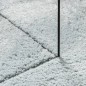 vidaXL Teppich HUARTE Kurzflor Weich und Waschbar Blau Ø 80 cm vidaXL Teppich HUARTE Kurzflor Weich und Waschbar Blau Ø 80 cm