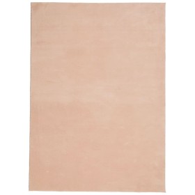 vidaXL Teppich HUARTE Kurzflor Weich und Waschbar Blassrosa 200x280 cm