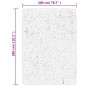 vidaXL Teppich HUARTE Kurzflor Weich und Waschbar Blassrosa 200x280 cm vidaXL Teppich HUARTE Kurzflor Weich und Waschbar Blassrosa 200x280 cm