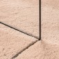 vidaXL Teppich HUARTE Kurzflor Weich und Waschbar Blassrosa Ø 120 cm vidaXL Teppich HUARTE Kurzflor Weich und Waschbar Blassrosa Ø 120 cm