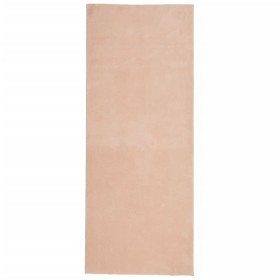 vidaXL Teppich HUARTE Kurzflor Weich und Waschbar Blassrosa 80x200 cm