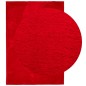 vidaXL Teppich HUARTE Kurzflor Weich und Waschbar Rot 160x230 cm vidaXL Teppich HUARTE Kurzflor Weich und Waschbar Rot 160x230 cm