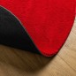 vidaXL Teppich HUARTE Kurzflor Weich und Waschbar Rot Ø 200 cm vidaXL Teppich HUARTE Kurzflor Weich und Waschbar Rot Ø 200 cm