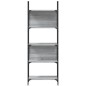 vidaXL Bücherregal 5 Böden Grau Sonoma 60,5x24x166,5 cm Holzwerkstoff vidaXL Bücherregal 5 Böden Grau Sonoma 60,5x24x166,5 cm Holzwerkstoff