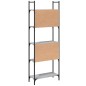 vidaXL Bücherregal 5 Böden Grau Sonoma 60,5x24x166,5 cm Holzwerkstoff vidaXL Bücherregal 5 Böden Grau Sonoma 60,5x24x166,5 cm Holzwerkstoff