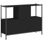 vidaXL Bücherregal Schwarz 102x28x77,5 cm Holzwerkstoff vidaXL Bücherregal Schwarz 102x28x77,5 cm Holzwerkstoff