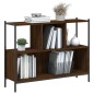 vidaXL Bücherregal Braun Eichen-Optik 102x28x77,5 cm Holzwerkstoff vidaXL Bücherregal Braun Eichen-Optik 102x28x77,5 cm Holzwerkstoff