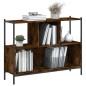 vidaXL Bücherregal Räuchereiche 102x28x77,5 cm Holzwerkstoff vidaXL Bücherregal Räuchereiche 102x28x77,5 cm Holzwerkstoff