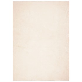 vidaXL Teppich HUARTE Kurzflor Weich und Waschbar Beige 120x170 cm