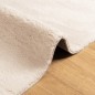 vidaXL Teppich HUARTE Kurzflor Weich und Waschbar Beige 120x170 cm vidaXL Teppich HUARTE Kurzflor Weich und Waschbar Beige 120x170 cm