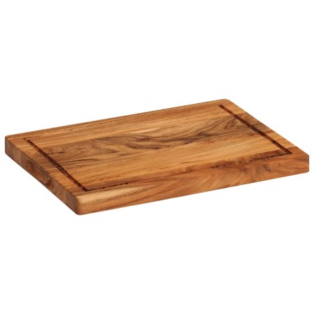 vidaXL Schneidebrett 35x25x2,5 cm Massivholz Akazie