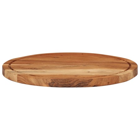 vidaXL Schneidebrett Ø40x2,5 cm Massivholz Akazie