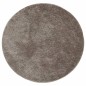 vidaXL Teppich ISTAN Hochflor Glänzend Grau Ø 200 cm vidaXL Teppich ISTAN Hochflor Glänzend Grau Ø 200 cm