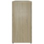 vidaXL Sideboard Sonoma-Eiche 120x35,5x75 cm Holzwerkstoff vidaXL Sideboard Sonoma-Eiche 120x35,5x75 cm Holzwerkstoff