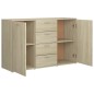vidaXL Sideboard Sonoma-Eiche 120x35,5x75 cm Holzwerkstoff vidaXL Sideboard Sonoma-Eiche 120x35,5x75 cm Holzwerkstoff
