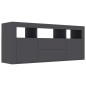 vidaXL TV-Schrank Grau 120x30x50 cm Holzwerkstoff vidaXL TV-Schrank Grau 120x30x50 cm Holzwerkstoff