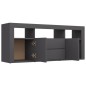 vidaXL TV-Schrank Grau 120x30x50 cm Holzwerkstoff vidaXL TV-Schrank Grau 120x30x50 cm Holzwerkstoff