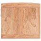 vidaXL Wandregal mit Körben 62x18x16 cm Massivholz Nussbaum vidaXL Wandregal mit Körben 62x18x16 cm Massivholz Nussbaum