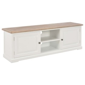vidaXL TV-Schrank Weiß 120×30×40 cm Holz