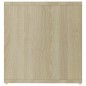 vidaXL TV-Schränke 2 Stk. Weiß Sonoma-Eiche 142,5x35x36,5cm vidaXL TV-Schränke 2 Stk. Weiß Sonoma-Eiche 142,5x35x36,5cm