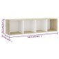 vidaXL 3-tlg. TV-Schrank-Set Weiß Sonoma-Eiche Holzwerkstoff vidaXL 3-tlg. TV-Schrank-Set Weiß Sonoma-Eiche Holzwerkstoff