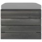 Garten-Paletten-Hocker 2 Stk. mit Kissen Kiefer Massivholz Garten-Paletten-Hocker 2 Stk. mit Kissen Kiefer Massivholz