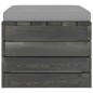 Garten-Paletten-Hocker 2 Stk. mit Kissen Kiefer Massivholz Garten-Paletten-Hocker 2 Stk. mit Kissen Kiefer Massivholz