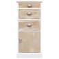 vidaXL Beistellschrank 38x28x86 cm Massivholz Paulownia vidaXL Beistellschrank 38x28x86 cm Massivholz Paulownia