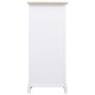 vidaXL Beistellschrank 38x28x86 cm Massivholz Paulownia vidaXL Beistellschrank 38x28x86 cm Massivholz Paulownia