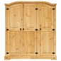 vidaXL Kleiderschrank Mexiko-Stil Kiefernholz 3 Türen vidaXL Kleiderschrank Mexiko-Stil Kiefernholz 3 Türen