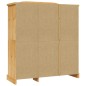 vidaXL Kleiderschrank Mexiko-Stil Kiefernholz 3 Türen vidaXL Kleiderschrank Mexiko-Stil Kiefernholz 3 Türen
