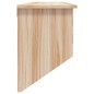 vidaXL Wandgarderobe Braun Holzwerkstoff und Rattan Natur vidaXL Wandgarderobe Braun Holzwerkstoff und Rattan Natur