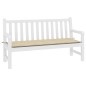 vidaXL Gartenbank-Auflage Beige 200x50x3 cm Oxford-Gewebe vidaXL Gartenbank-Auflage Beige 200x50x3 cm Oxford-Gewebe