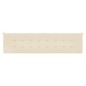 vidaXL Gartenbank-Auflage Beige 200x50x3 cm Oxford-Gewebe vidaXL Gartenbank-Auflage Beige 200x50x3 cm Oxford-Gewebe