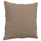 vidaXL 2-Sitzer-Sofa mit Zierkissen Cappuccino-Braun 140 cm Kunstleder vidaXL 2-Sitzer-Sofa mit Zierkissen Cappuccino-Braun 140 cm Kunstleder