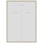 vidaXL Schuhschrank Weiß und Sonoma-Eiche 60x35x84 cm Holzwerkstoff vidaXL Schuhschrank Weiß und Sonoma-Eiche 60x35x84 cm Holzwerkstoff